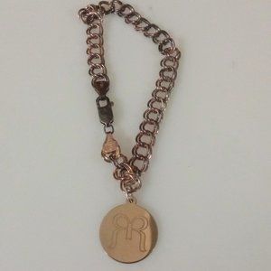 MSCo Sterling Silver Charm Bracelet With Velvet Case